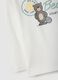 White pure cotton regular fit t-shirt for boys_2