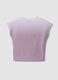 Girls&rsquo; pink ombr&eacute; stretch-cotton short-sleeve slim-fit T-shirt_1