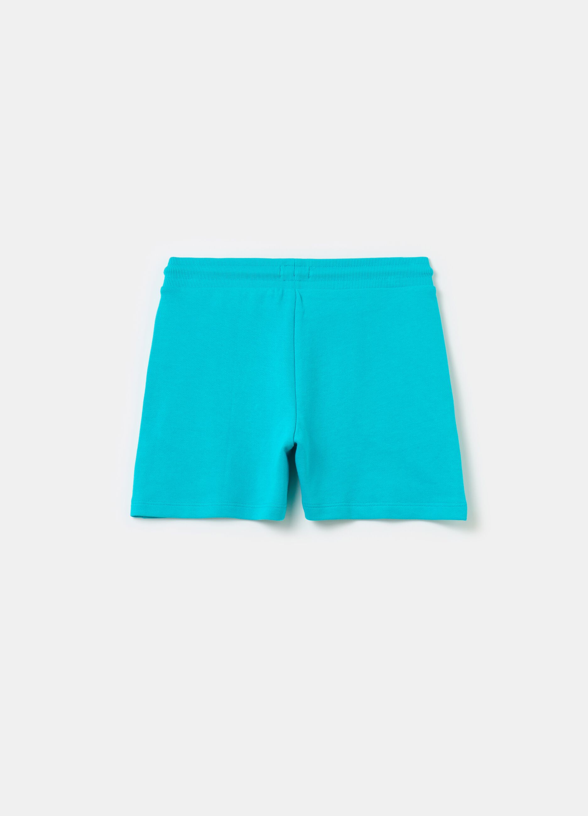 Shorts Essential de algodón orgánico con cordón