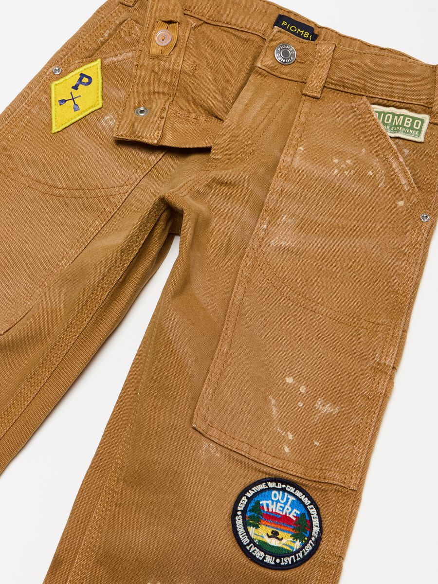 Carpenter jeans with patches_5