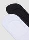 2er-Pack unsichtbare Sneakersocken aus elastischem Baumwollmix, mehrfarbig_2