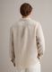 Beige pure linen shirt with button-down collar, regular fit_2