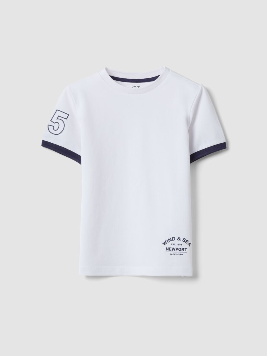 &Pi;&alpha;&iota;&delta;&iota;&kappa;ό &lambda;&epsilon;&upsilon;&kappa;ό T-shirt &alpha;&pi;ό 100% &omicron;&rho;&gamma;&alpha;&nu;&iota;&kappa;ό &beta;&alpha;&mu;&beta;ά&kappa;&iota; &mu;&epsilon; &sigma;&tau;ά&mu;&pi;&alpha;_0