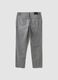 Grey slim-fit jeans in cotton and viscose blend_2