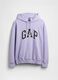 Purple Hooded Sweatshirt GAP_4