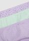 Girls' regular fit multicolour pure cotton briefs multipack_3