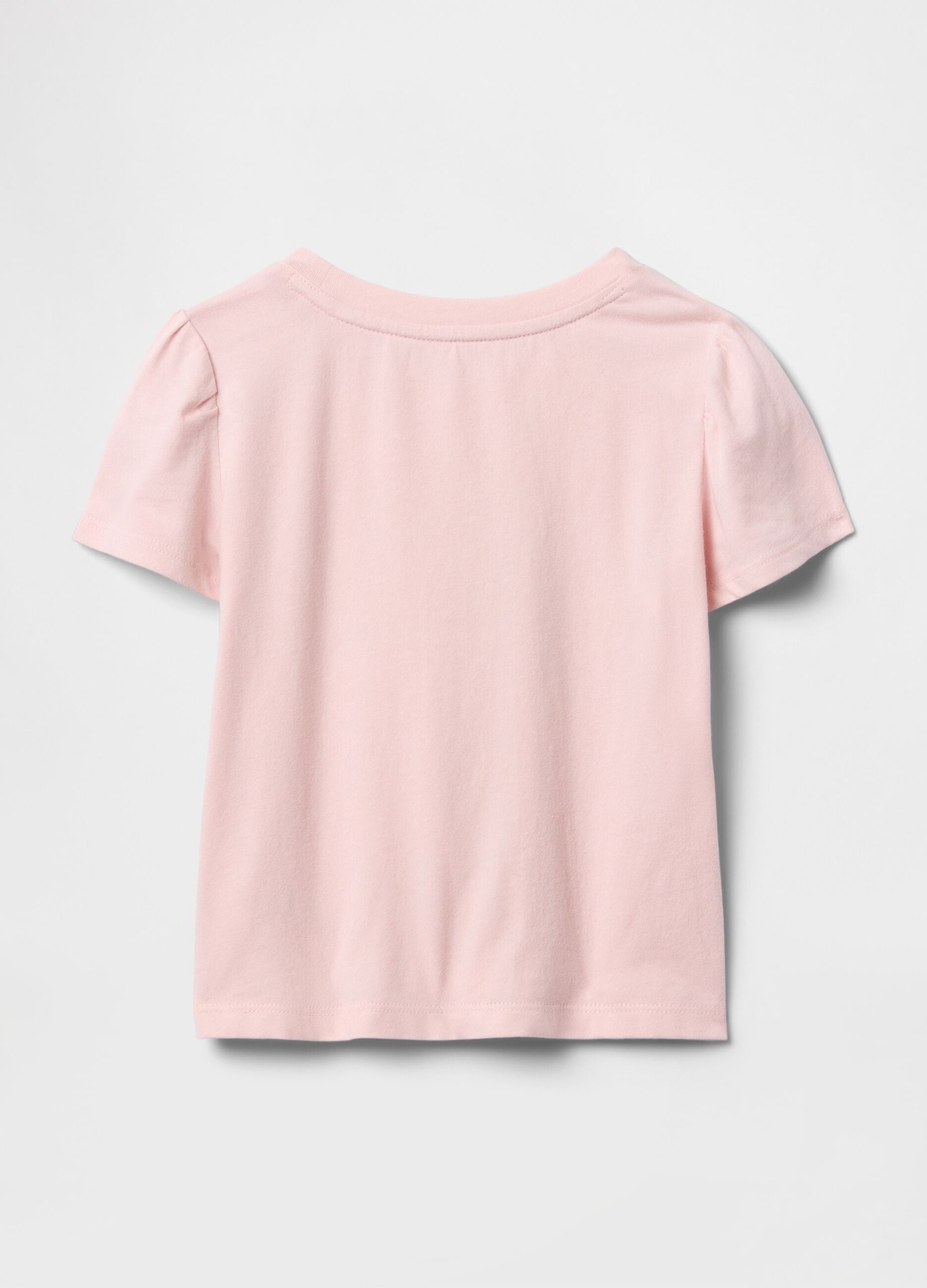 Rosa Kurzarm-Baumwoll-T-Shirt GAP Kids