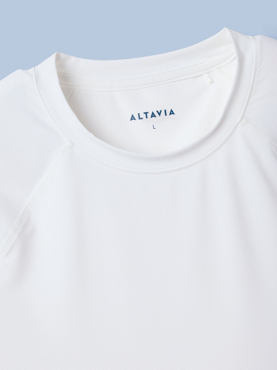 Wei&szlig;es ALTAVIA SAILING T-Shirt aus Stretchmaterial_6