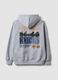 Grey cotton-blend hoodie with Knicks print_2