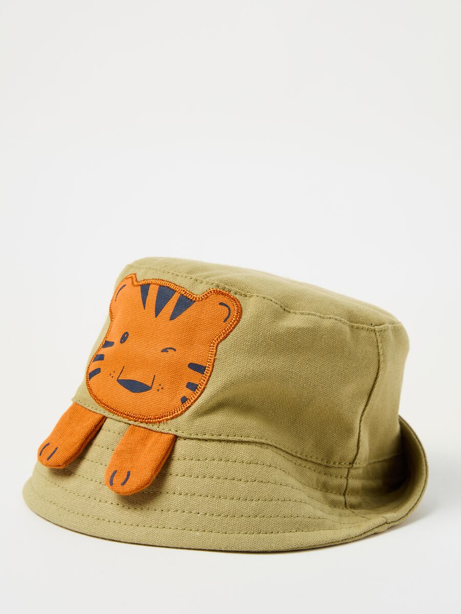 Sombrero de pescador con tigre_1