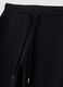 Blaue Flare-Jogger aus elastischer Bio-Baumwolle_6