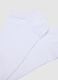 Multipack of white stretch cotton socks with snug fit_1