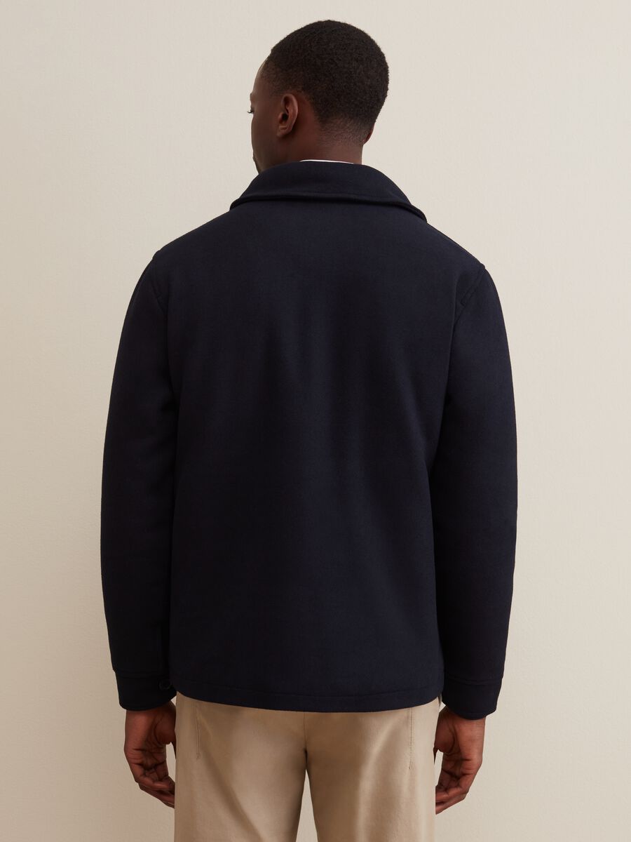 Short single-breasted jacket with collar_2