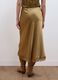 Yellow viscose-blend skirt with lace_2