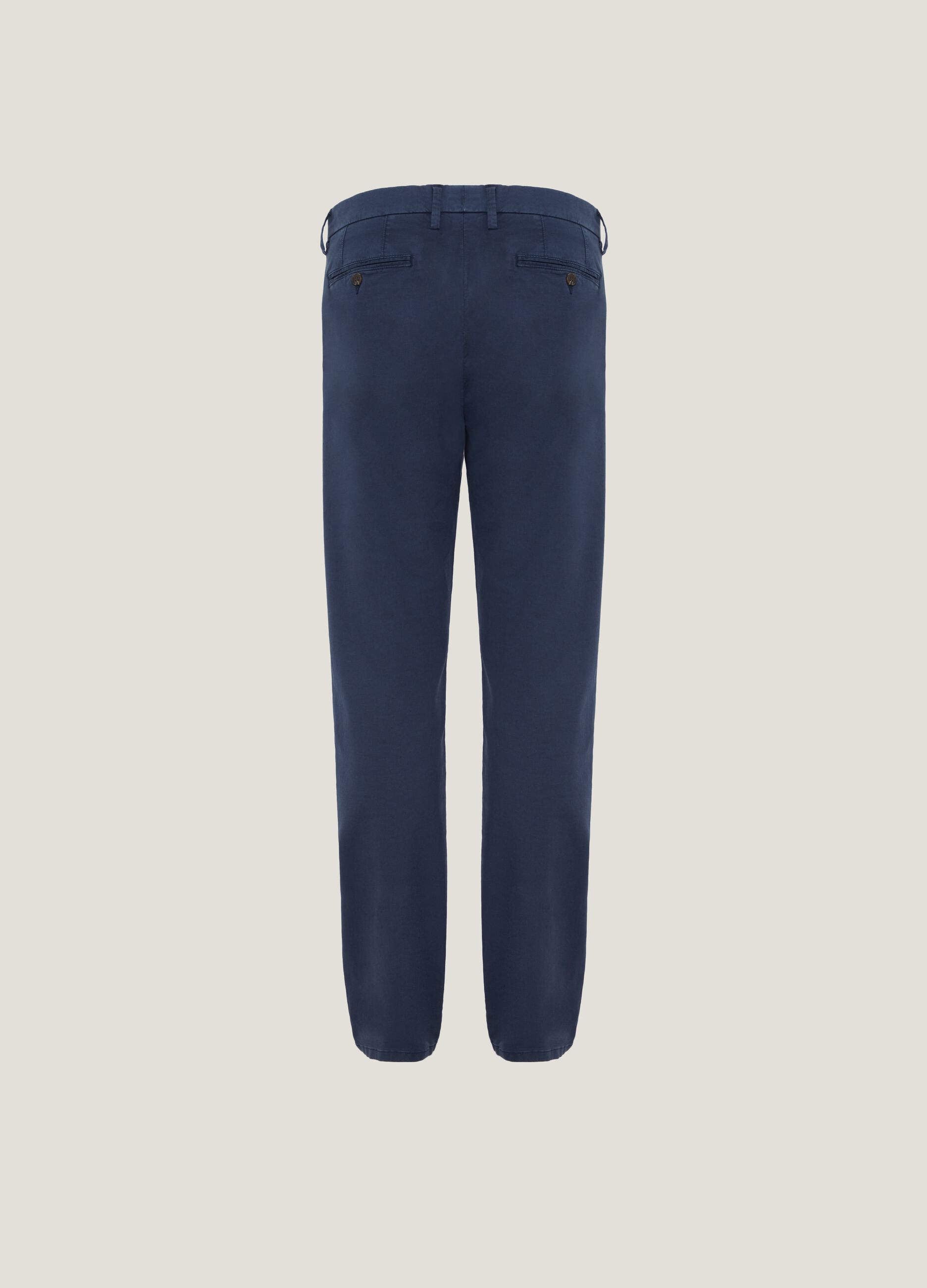 Linen and cotton trousers