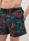 Multicolour tropical print swim shorts_3