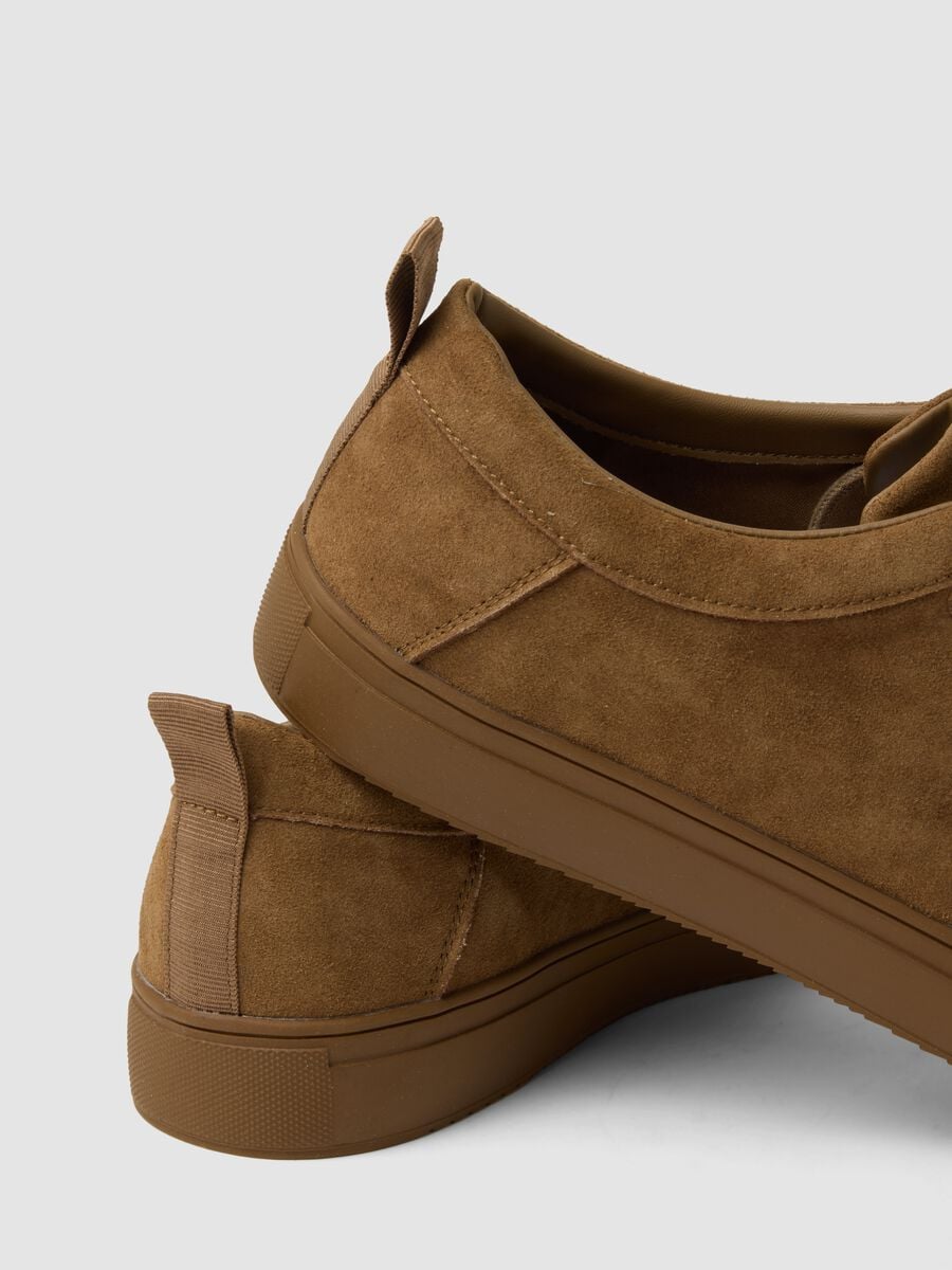 Braune klassische Schn&uuml;rschuhe aus echtem Leder_1