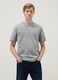Short-sleeve grey pure cotton regular fit t-shirt_1