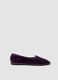 Classic purple ballet flats_0