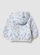 Mehrfarbige Baby-M&auml;dchen-Jacke mit Kapuze und Blumenmuster_1