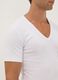 2-pack of white organic cotton T-shirts with deep V-neck_2