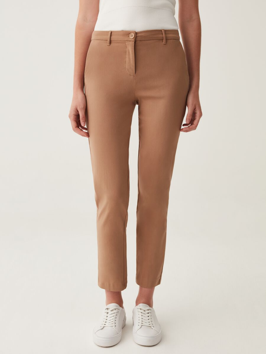 Stretch chino trousers_1
