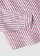 Multicolour striped pure linen shirt, regular fit_5