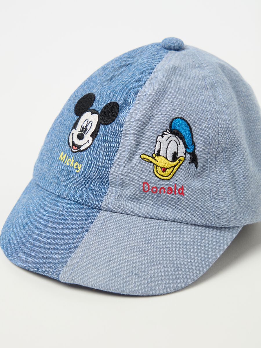 Gorra de béisbol bordado Mickey y Donald_0