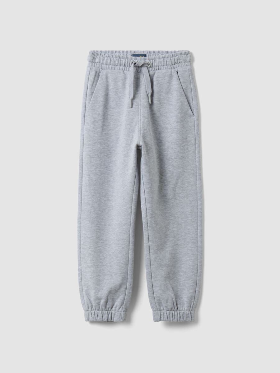 Graue Jogginghose aus Bio-Baumwolle_0