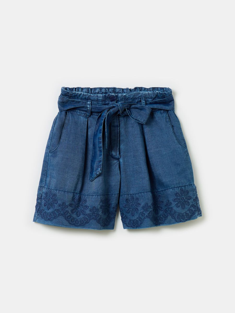Shorts in TENCEL™ Lyocell with embroidery_3