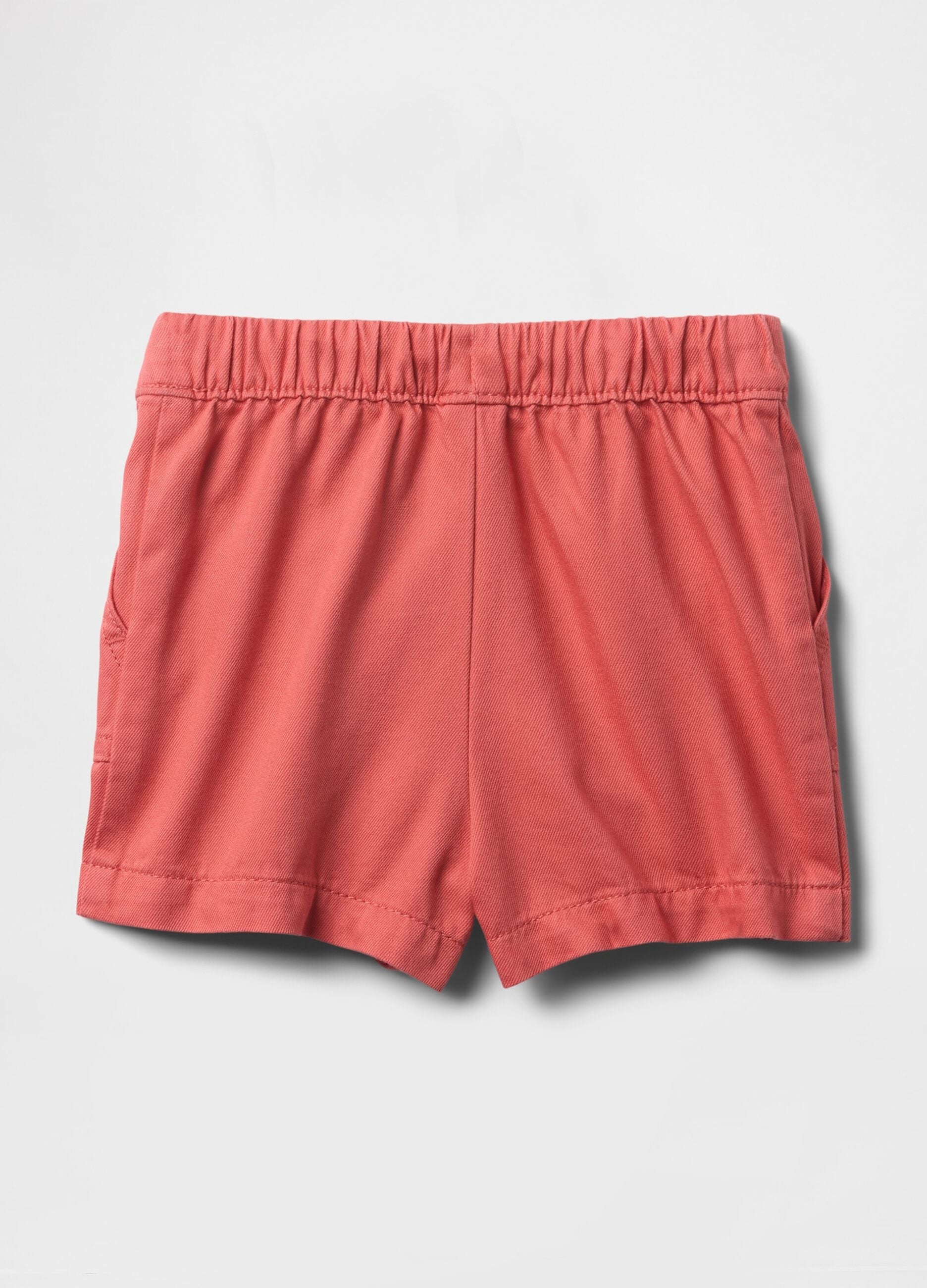 Pink Cotton Shorts