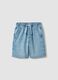 Blaue Denim-Shorts f&uuml;r Jungen aus Baumwollmix, Straight Fit_3