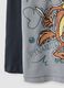 T-shirt cinzenta em algod&atilde;o puro com estampado Looney Tunes para menino_3