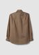 Camicia marrone regular fit con collo button-down easy iron_5