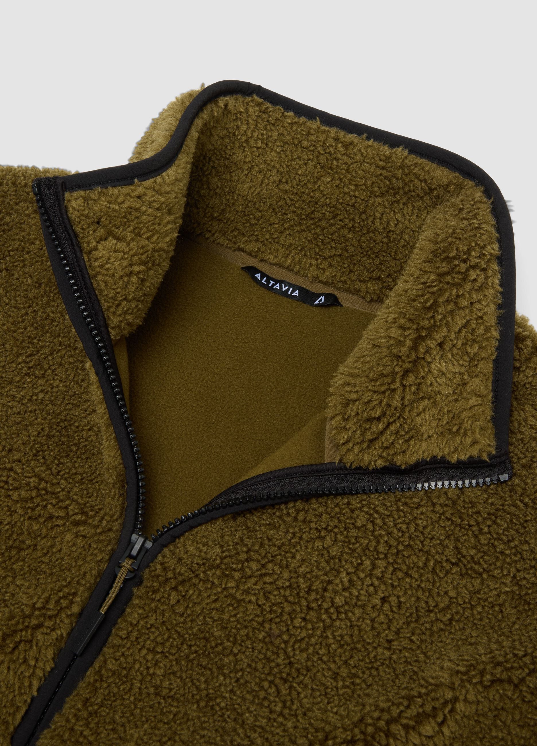 ALTAVIA WITH DEBORAH COMPAGNONI Sherpa Anorak Jacket