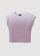 Girls&rsquo; pink ombr&eacute; stretch-cotton short-sleeve slim-fit T-shirt_0