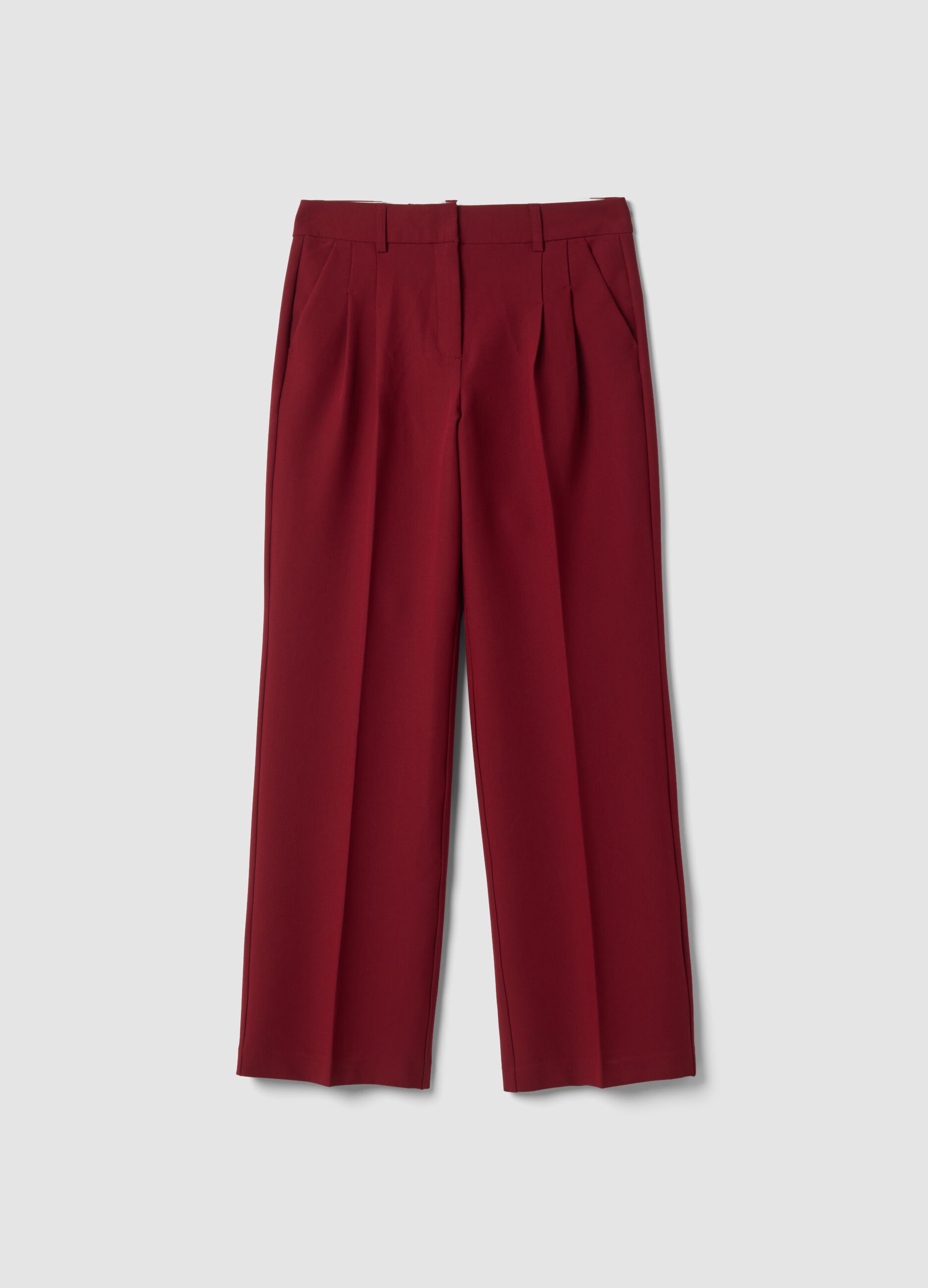 &Kappa;ό&kappa;&kappa;&iota;&nu;&omicron; &epsilon;&pi;ί&sigma;&eta;&mu;&omicron; &pi;&alpha;&nu;&tau;&epsilon;&lambda;ό&nu;&iota; wide leg &alpha;&pi;ό &epsilon;&lambda;&alpha;&sigma;&tau;&iota;&kappa;ό &mu;&epsilon;ί&gamma;&mu;&alpha; &beta;&iota;&sigma;&kappa;ό&zeta;&eta;&sigmaf;