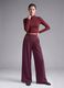 Purple wide-leg stretch sports trousers ALTAVIA STUDIO_0