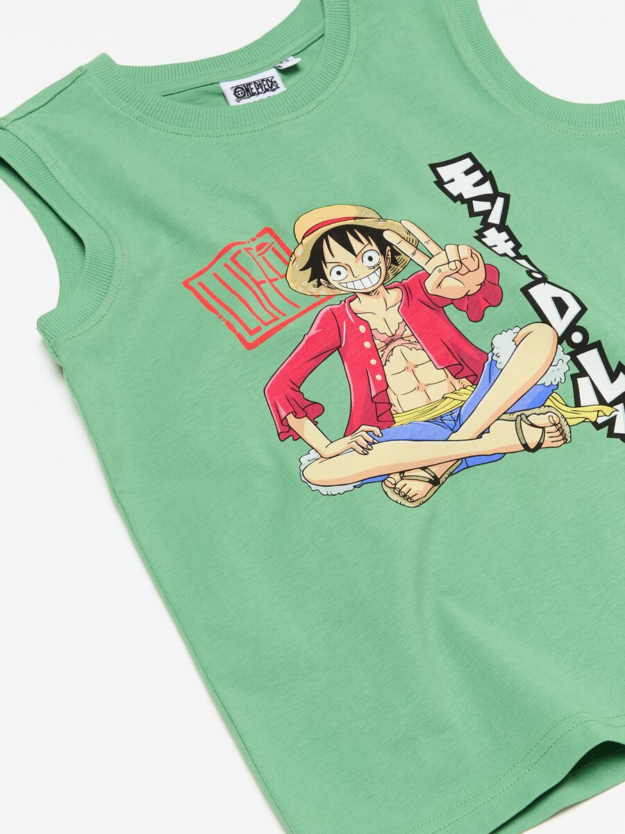 Camiseta de tirantes con estampado One Piece_2