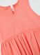 Babykleid aus reinem orangefarbenem Baumwolle im Regular Fit_3