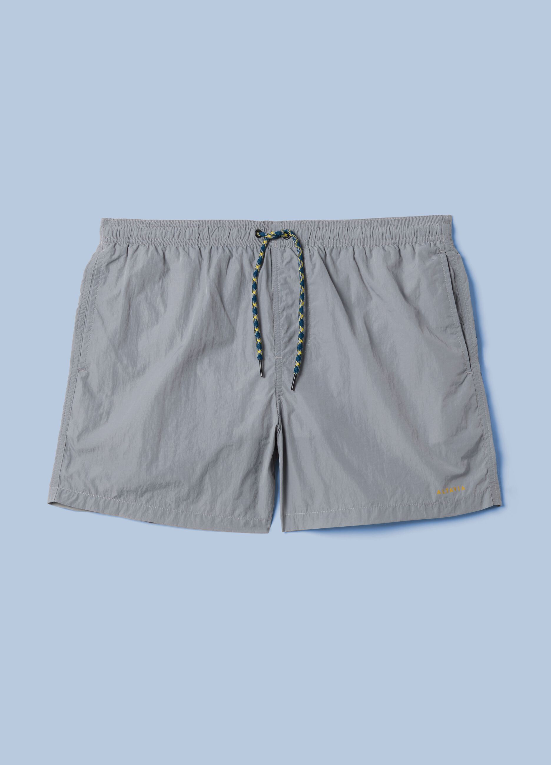 ALTAVIA SAILNG graue Boxer-Badeshorts mit elastischem Bund