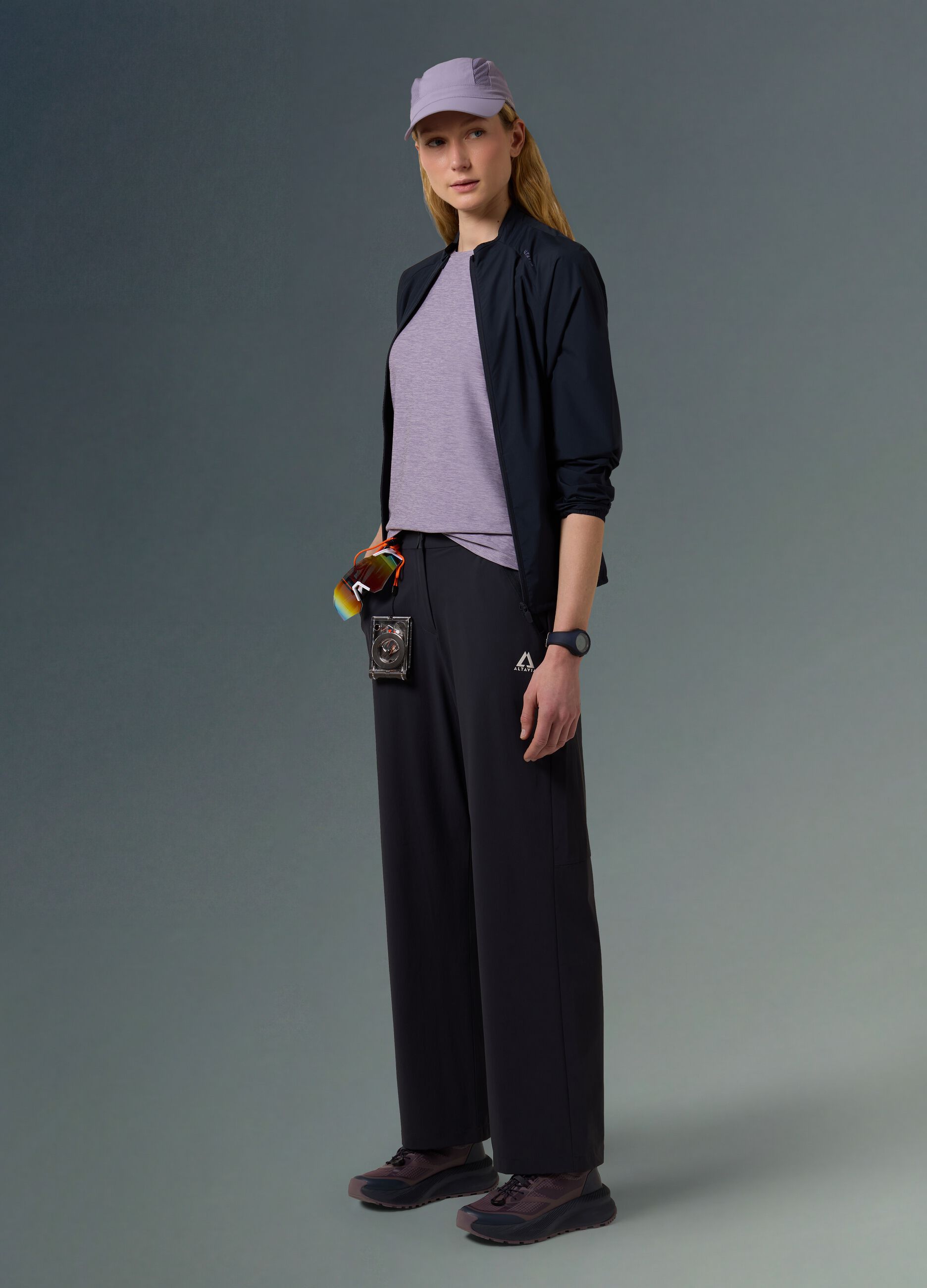 ALTAVIA WITH DEBORAH COMPAGNONI Wide Leg Trekking Trousers