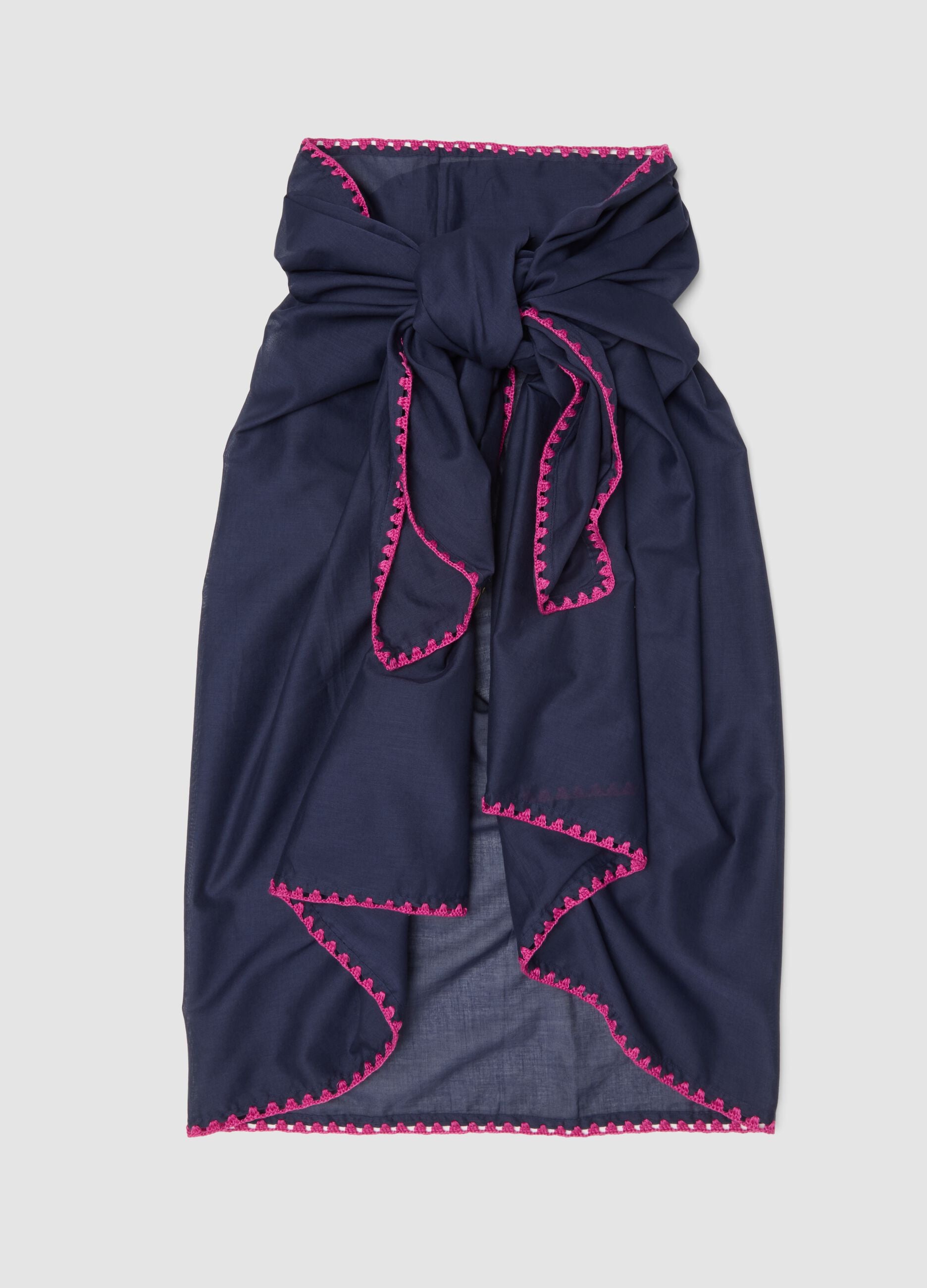 Blue pure cotton sarong