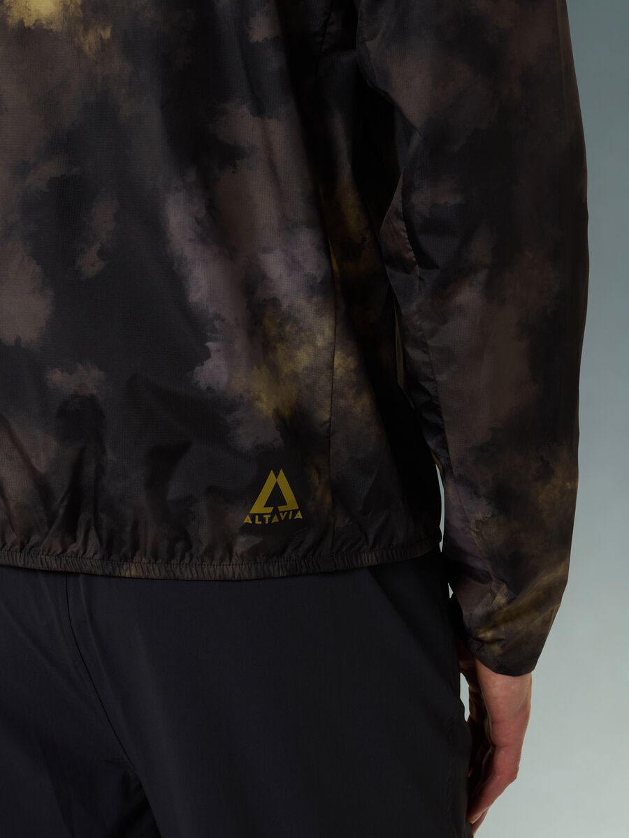 Tie Dye Effect Windbreaker Jacket ALTAVIA WITH DEBORAH COMPAGNONI_3