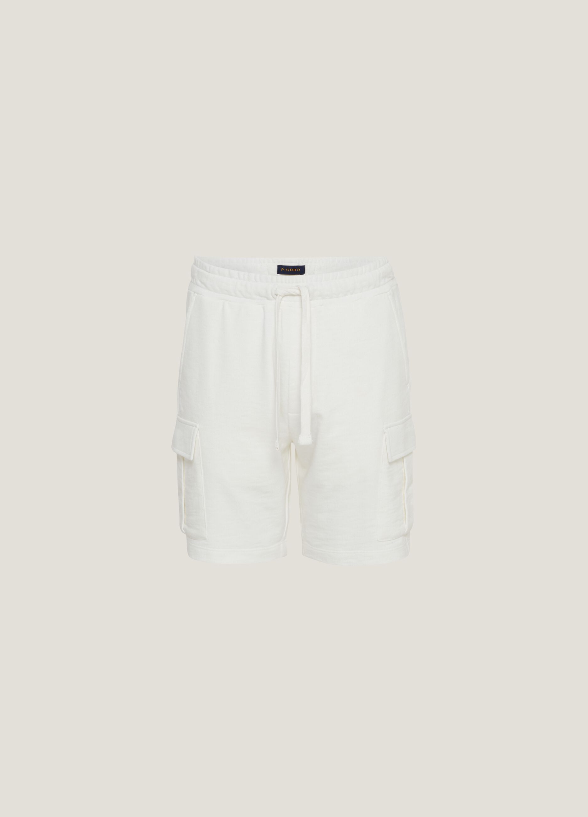 Plush Bermuda cargo shorts