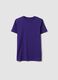 Purple crew-neck Supima cotton T-shirt, regular fit_4
