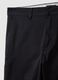 Black Stretch Cotton Slim Fit Chino Trousers_6
