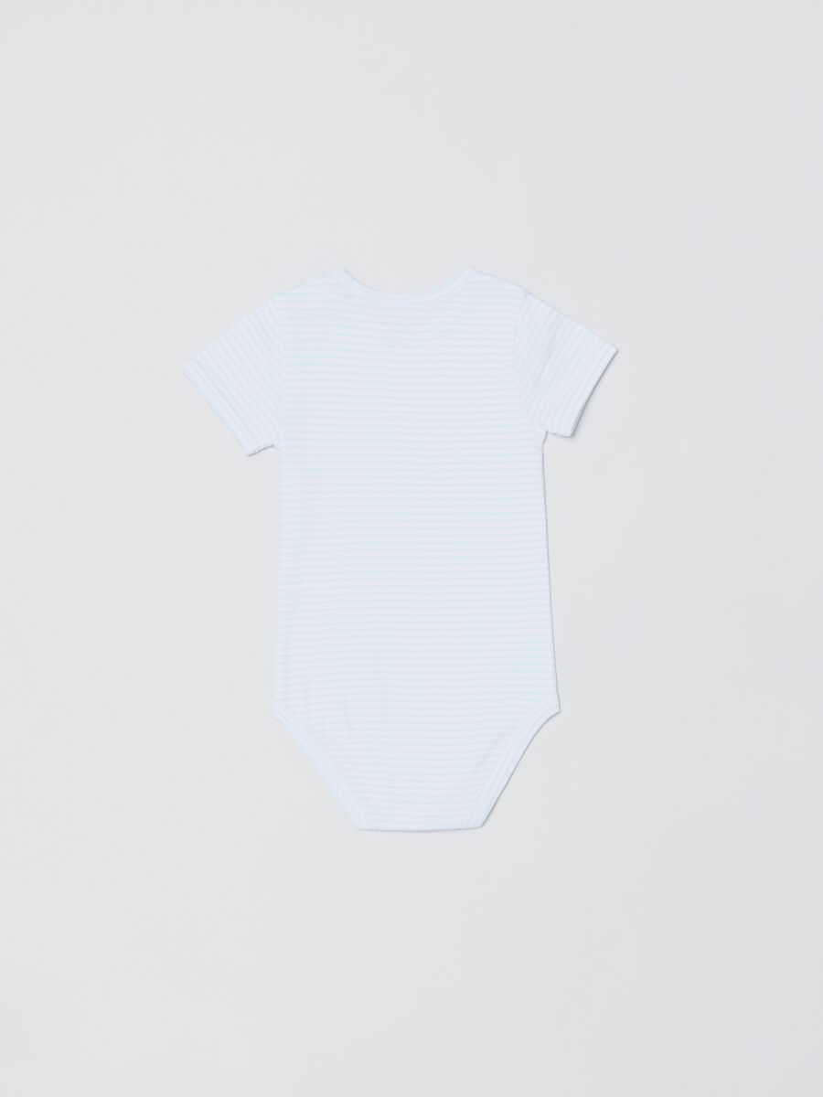 Two-pack cotton bodysuits with print_1