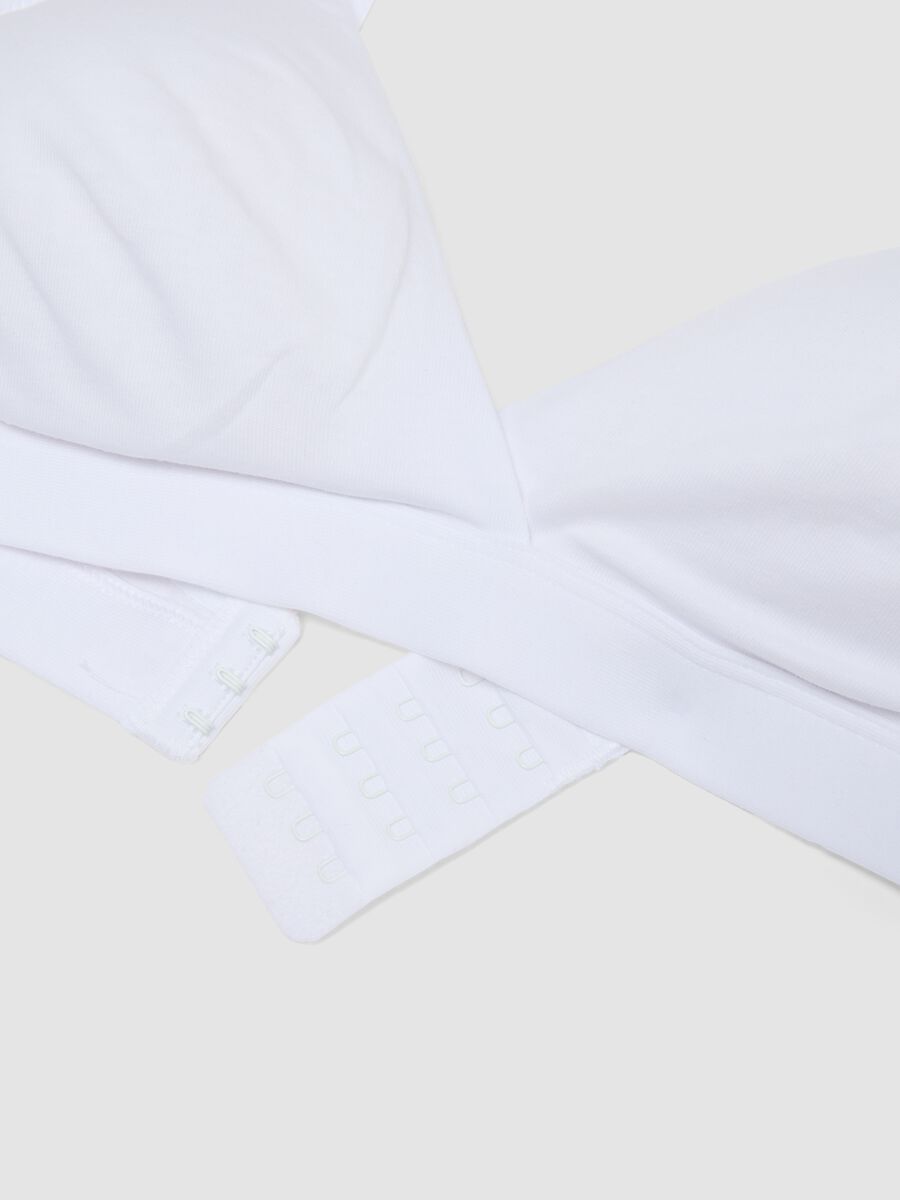 White organic cotton bra with removable padding_5