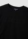 Black pure cotton short-sleeve T-shirt_5